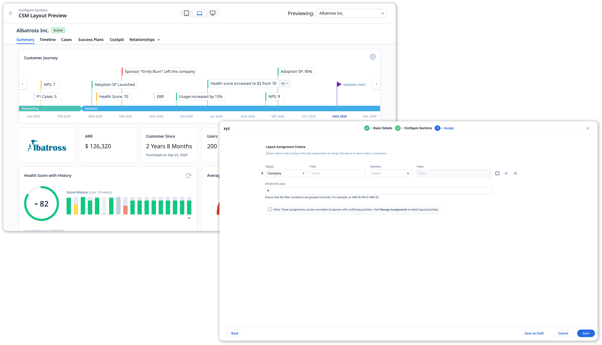 Wizard — Preview & Assign